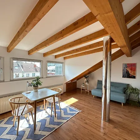 Cozy Loft With A View, Central, Close To Tradefair * Dusseldorf