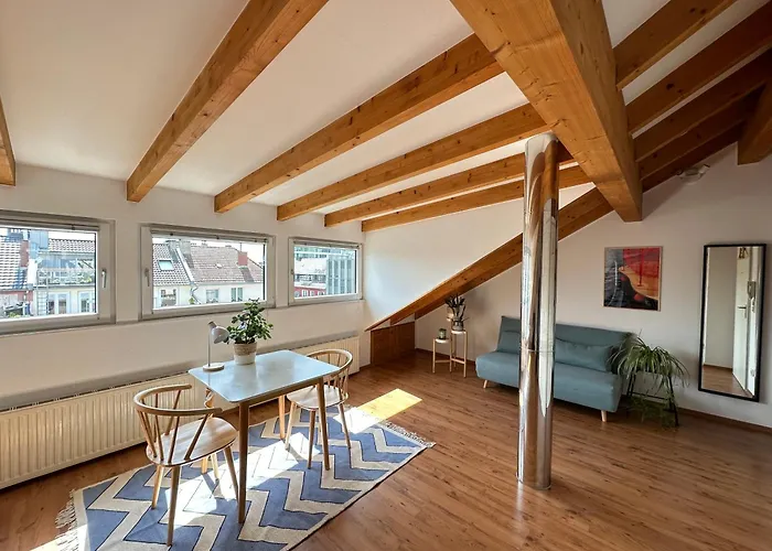 Cozy Loft With A View, Central, Close To Tradefair * Dusseldorf