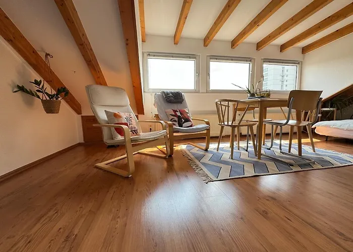 Cozy Loft With A View, Central, Close To Tradefair * Dusseldorf