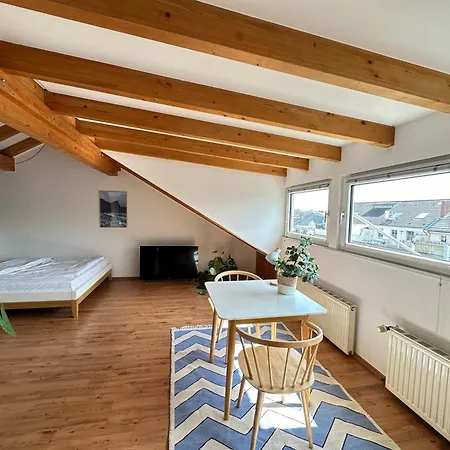 Cozy Loft With A View, Central, Close To Tradefair Apartment