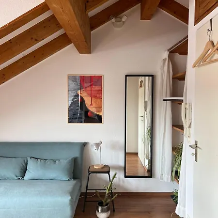 Апартаменты Cozy Loft With A View, Central, Close To Tradefair Дюссельдорф