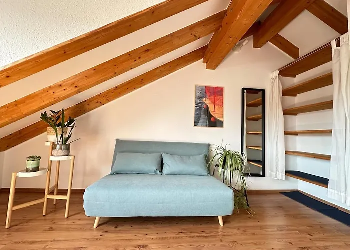 Apartamento Cozy Loft With A View, Central, Close To Tradefair Düsseldorf